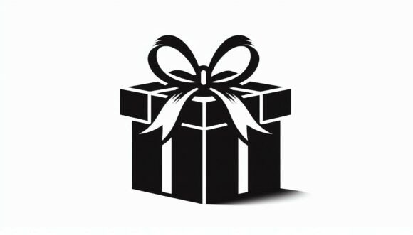 Christmas Gift Silhouette: Illustrations for Branding