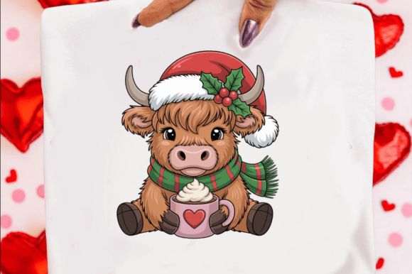 Christmas Latch Hook Crochet Yarn Clipar Illustrations