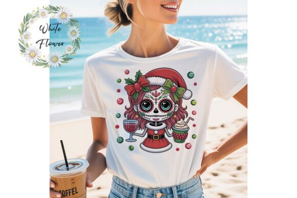 Kawaii Christmas Skeleton PNG Clipart Review